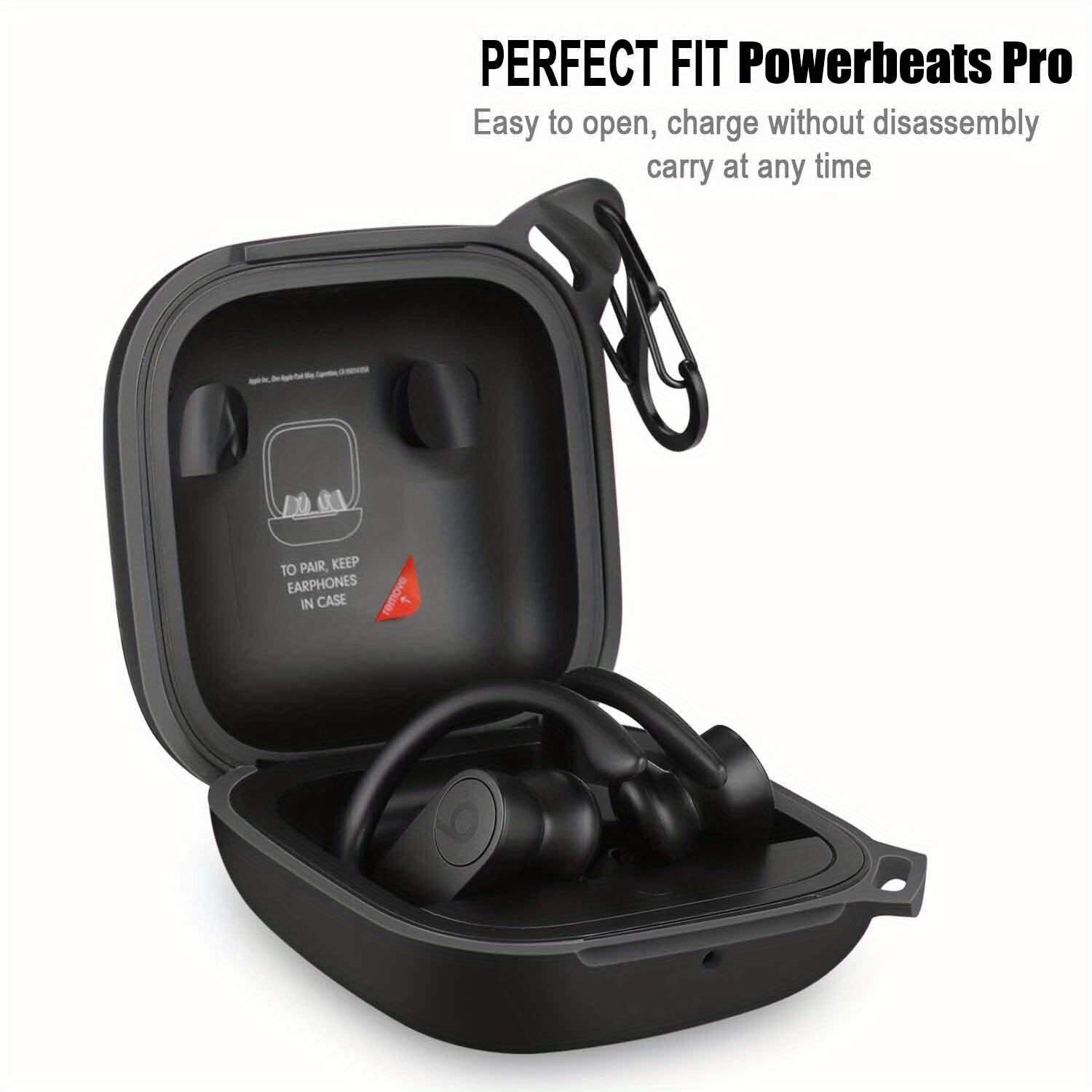 for powerbeats pro earphone case full cover silicone protective flexible details 3