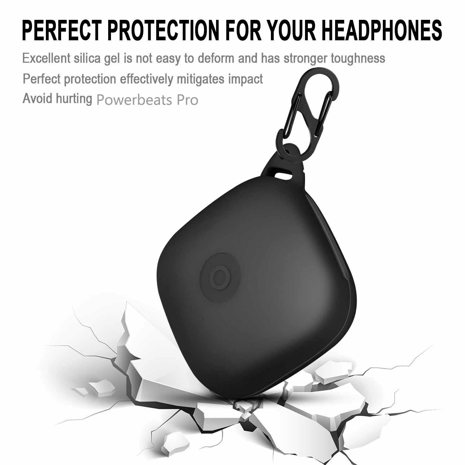 for powerbeats pro earphone case full cover silicone protective flexible details 5