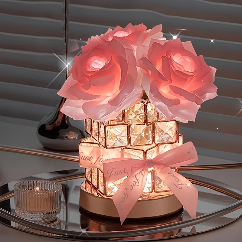 usb desk lamp led artistic nightlight for bedroom living room decor perfect gift on holidays birthdays batteries not included details 0