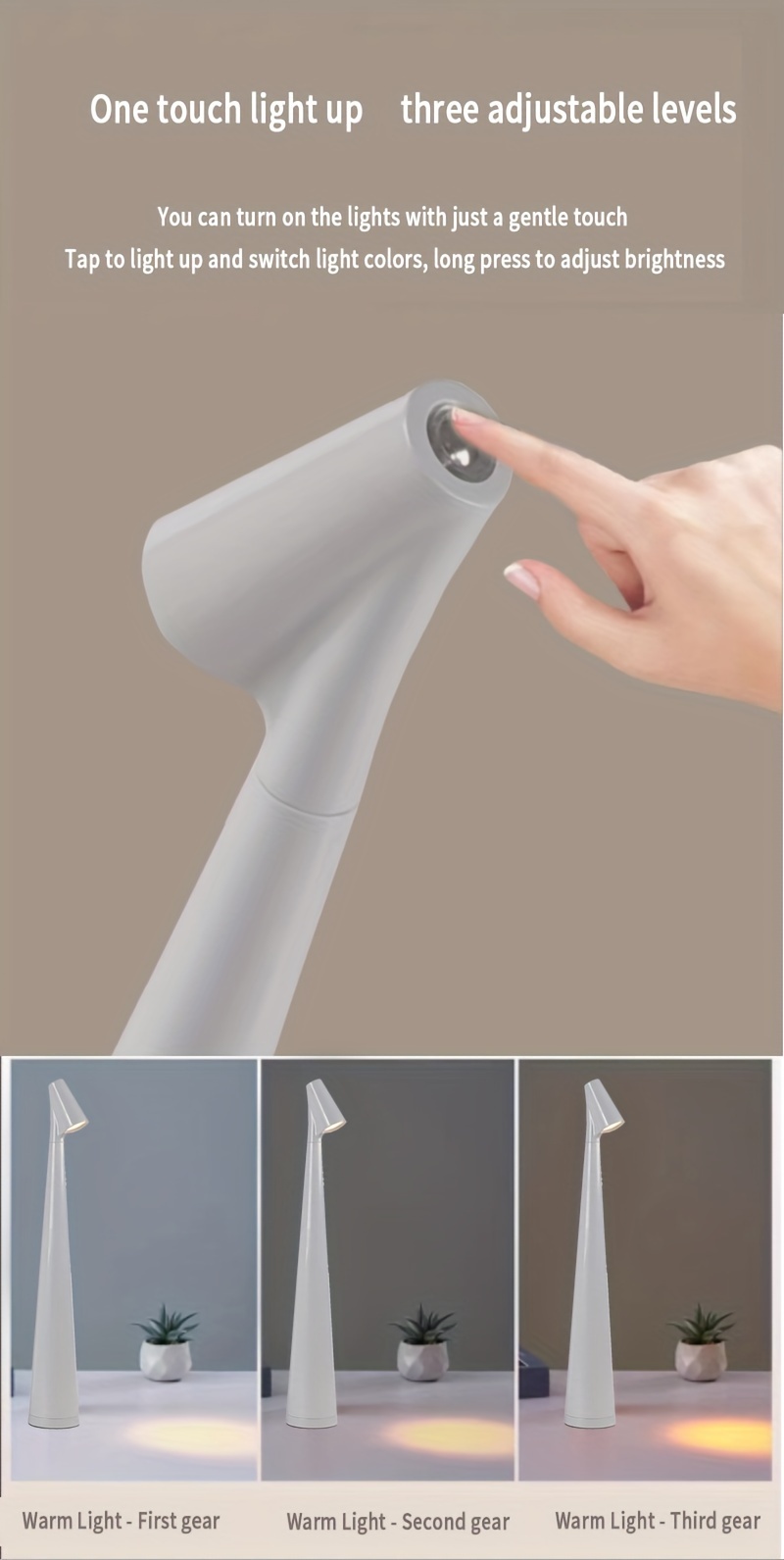 new lamp designer night lamp table lamp instagram luxury high foot portable charging decoration table lamp bedroom details 3