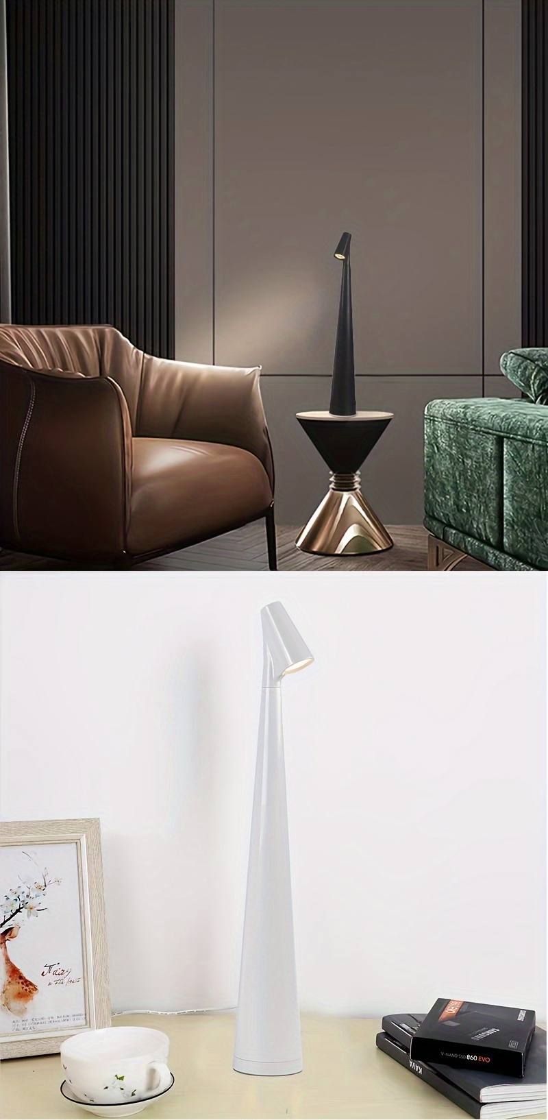 new lamp designer night lamp table lamp instagram luxury high foot portable charging decoration table lamp bedroom details 7