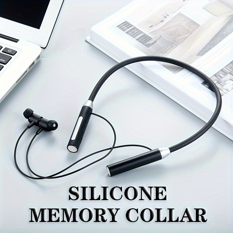 neckband sports earphones with standby enc call magnetic absorption suitable for and driving details 4