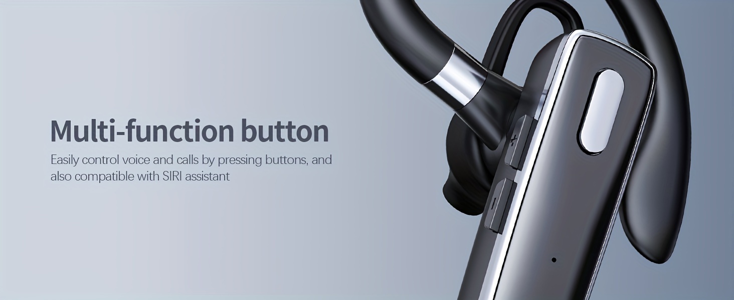 the 530 wireless earbuds 40 hours of and earbuds with led are suitable for trucker gaming work driving and outdoor sports details 6