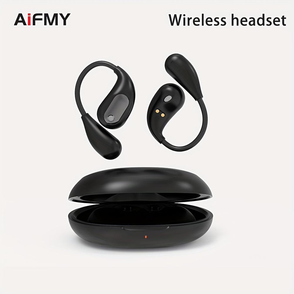 open ear headphones wireless 5 4 ows earphone noise cancelling running sport wireless headphones with hd mic hifi stereo wireless headset details 3