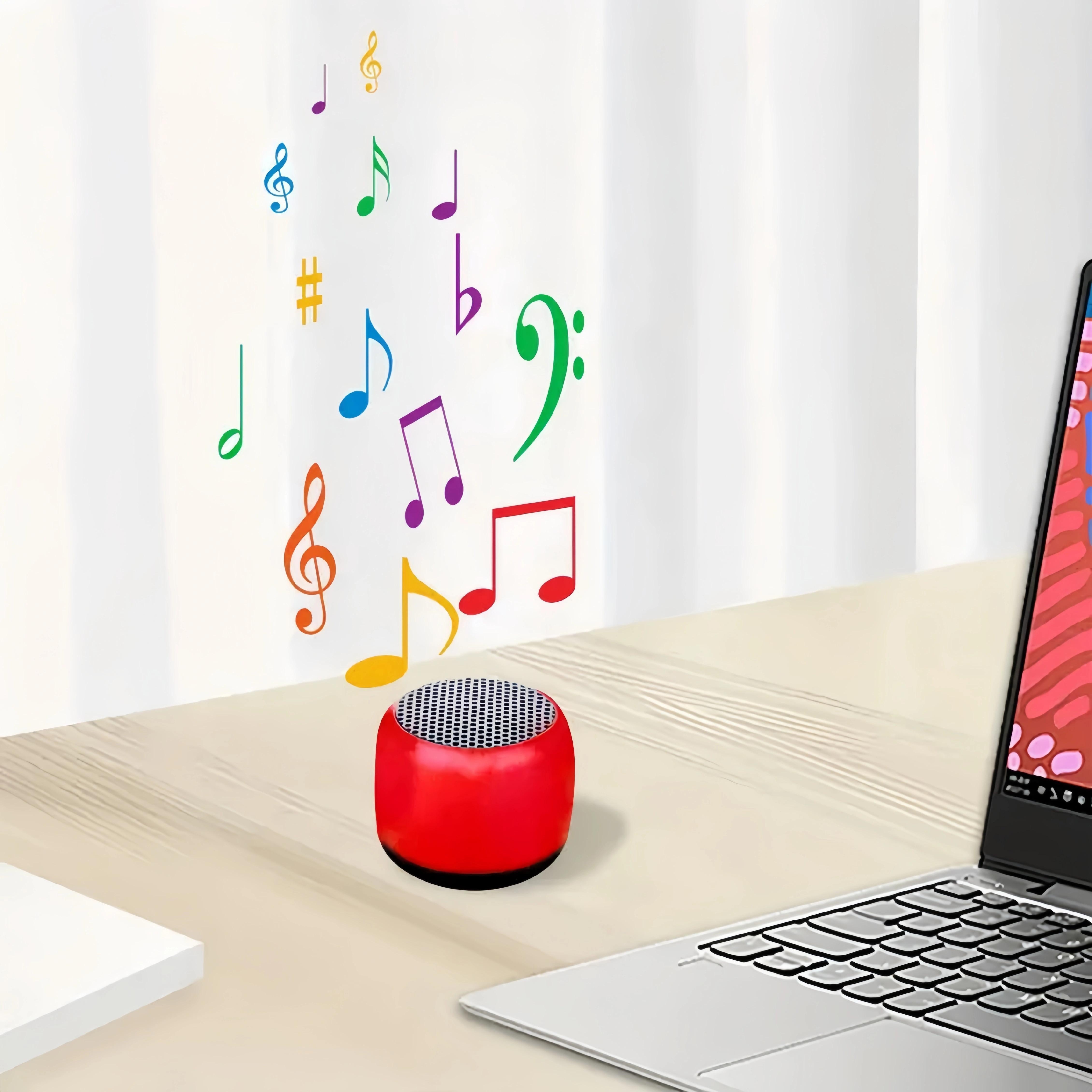 Portable Music Player Mini M1 Speaker Wireless Speaker With Subwoofer, Sports Sound Box, Small Steel Cannon, Speaker For Any Smartphone details 1