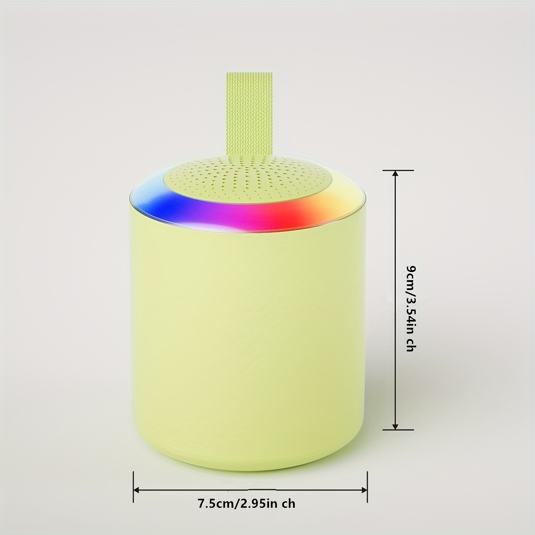 Wireless Speaker, Outdoor Portable Speaker, Stereo Speaker, With RGB Light Speaker, Outdoor Subwoofer, Supports TF Card/U Drive details 4