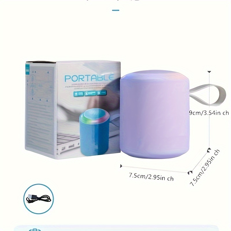 Wireless Speaker, Outdoor Portable Speaker, Stereo Speaker, With RGB Light Speaker, Outdoor Subwoofer, Supports TF Card/U Drive details 5