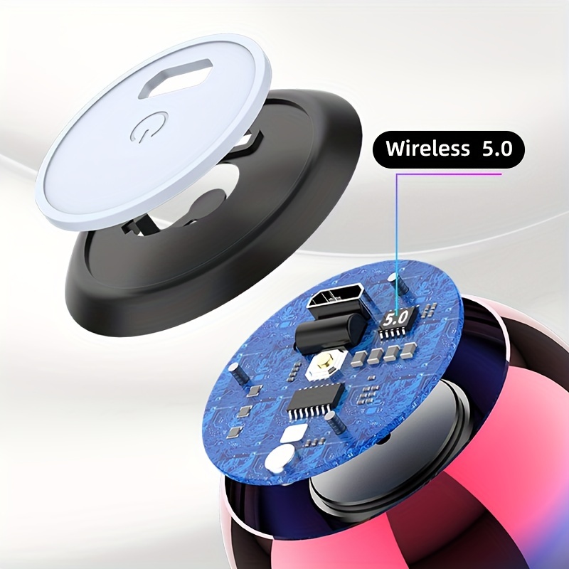 small steel cannon portable music player mini wireless speaker with subwoofer for sound details 4