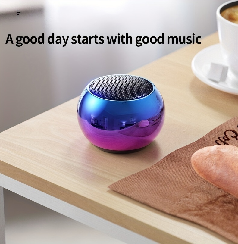 small steel cannon portable music player mini wireless speaker with subwoofer for sound details 7